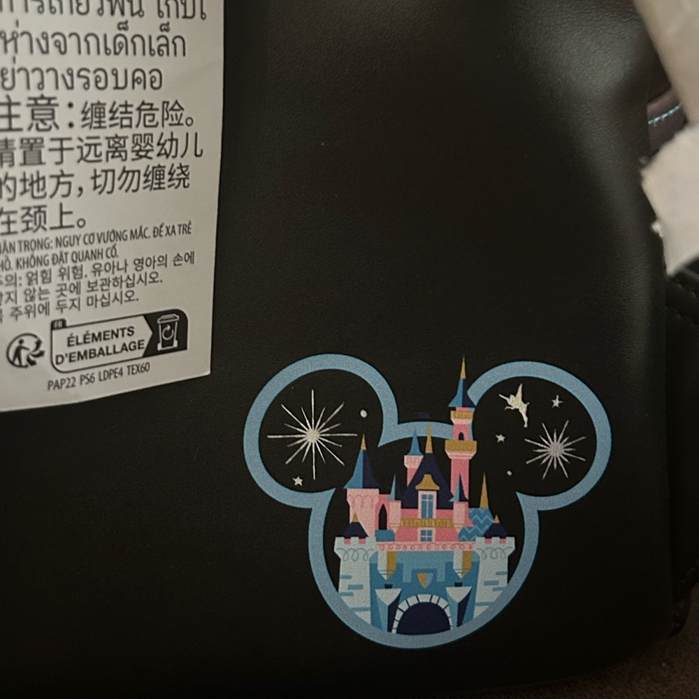 NWT Loungefly Disneyland Blue Backpack - Picture 4 of 6